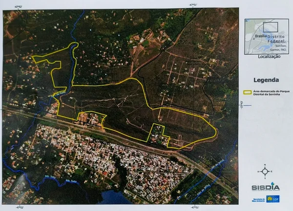 Parque será criado em região que quase foi usada para “salvar” o BRB