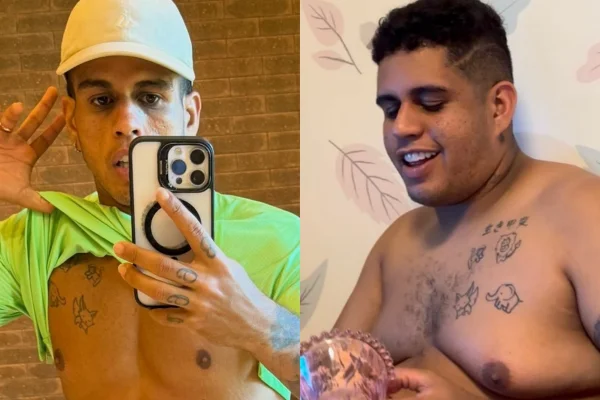 Gaab, filho de Rodriguinho, desabafa após críticas por perda de peso - Metrópoles