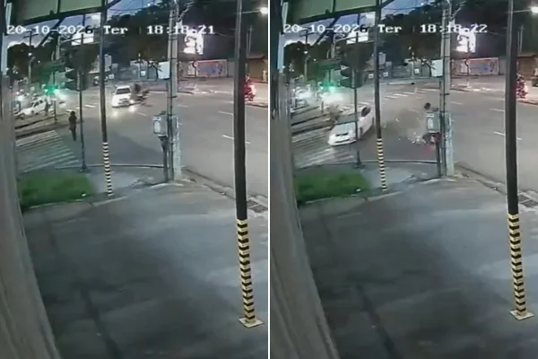 acidente cruzamento motociclista BH