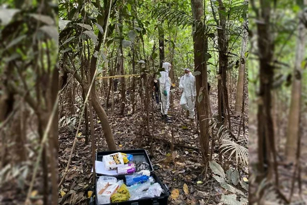 Objetos foram encontrados pelos bombeiros