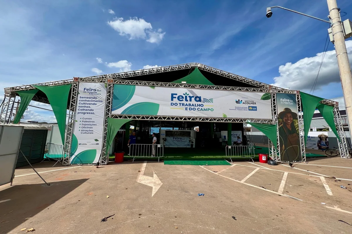 Feira do Trabalho e do Campo leva serviços gratuitos e oportunidades ao Plano Piloto
