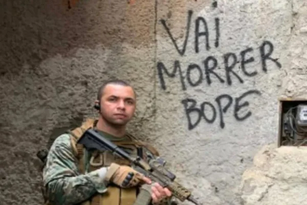 Foto colorida do policial Rafael Wolfgramm Dias - Metrópoles
