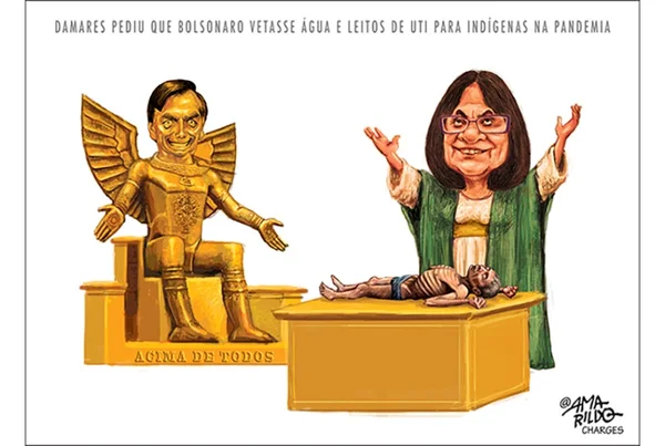 Charge do Amarildo