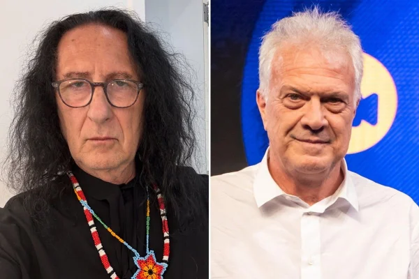 Gerald Thomas e Pedro Bial