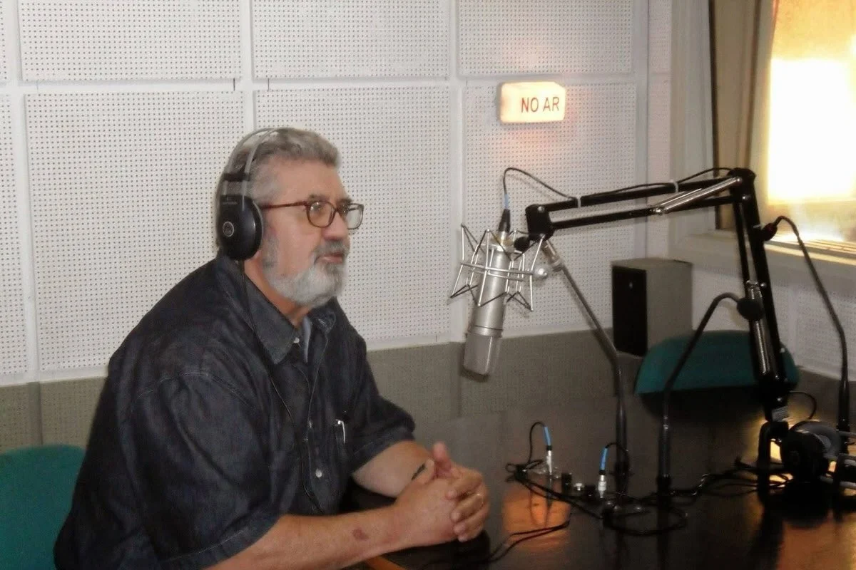 O jornalista João Garcia O jornalista João Garcia