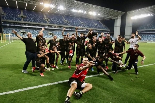 Em outra decisão por pênaltis, Brasiliense elimina o Cuiabá na Copa Verde