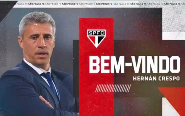 Crespo novo técnico do São Paulo