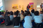 Constelações Contemporâneas: alunos da EC 413 Sul visitam mostra
