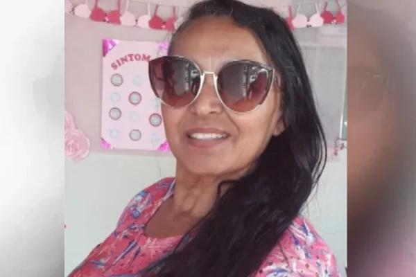 Foto colorida de agente de saúde que morreu vítima de uma bala perdida na Paraíba