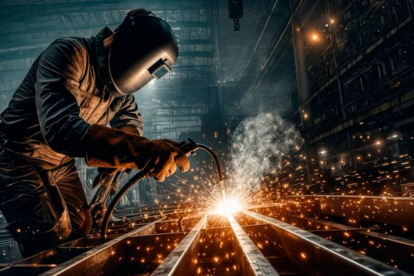 Foto de uma industria