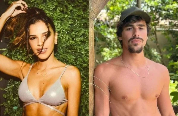 Mariana Rios e Bruno Montaleone