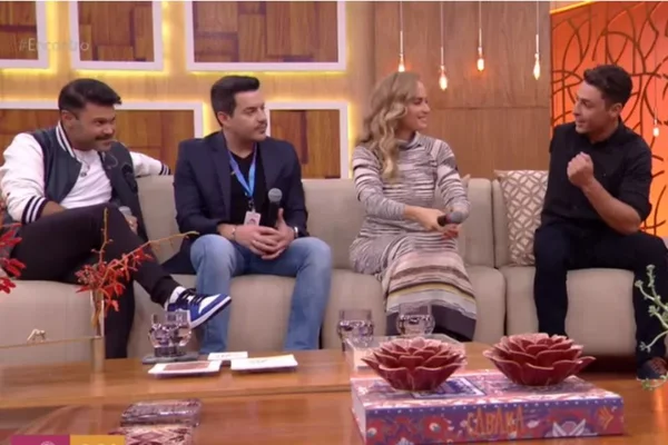 Marcos e Belutti no Encontro