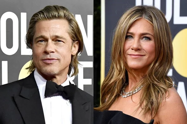 Brad Pitt e Jennifer Aniston reencenam roteiro de filme dos anos 80