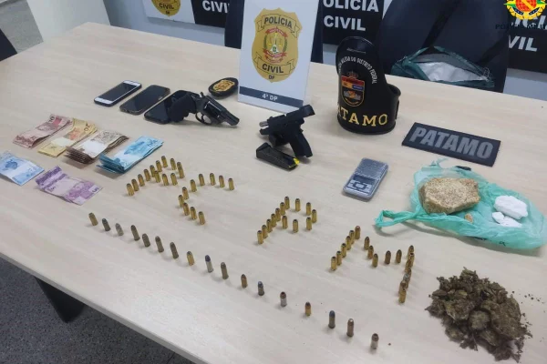 Operação policial prende dois integrantes do Comboio do Cão no Guará