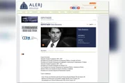 Perfil do senador no site da Alerj