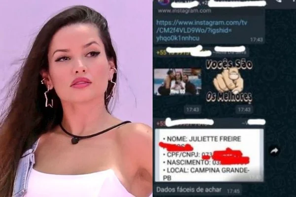 BBB21. Dados pessoais de Juliette são vazados por torcidas rivais