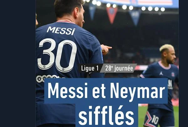 Vídeo: veja as vaias para Neymar e Messi no Parc des Princes