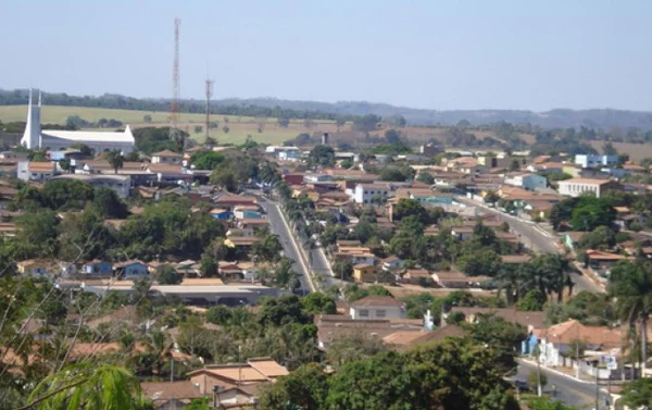 Foto colorida da cidade de Itapuranga