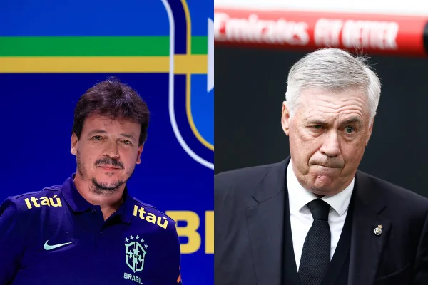 Parecidos? Confira semelhanças entre Fernando Diniz e Carlo Ancelotti
