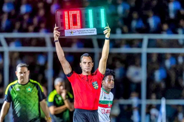 Pedro Alves será o árbitro da final do Candangão BRB 2025