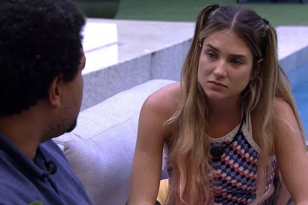 BBB20 Gabi e Babu conversando