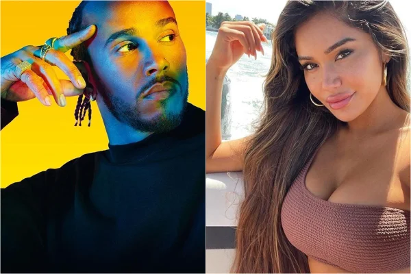 Lewis Hamilton e Janet Guzman