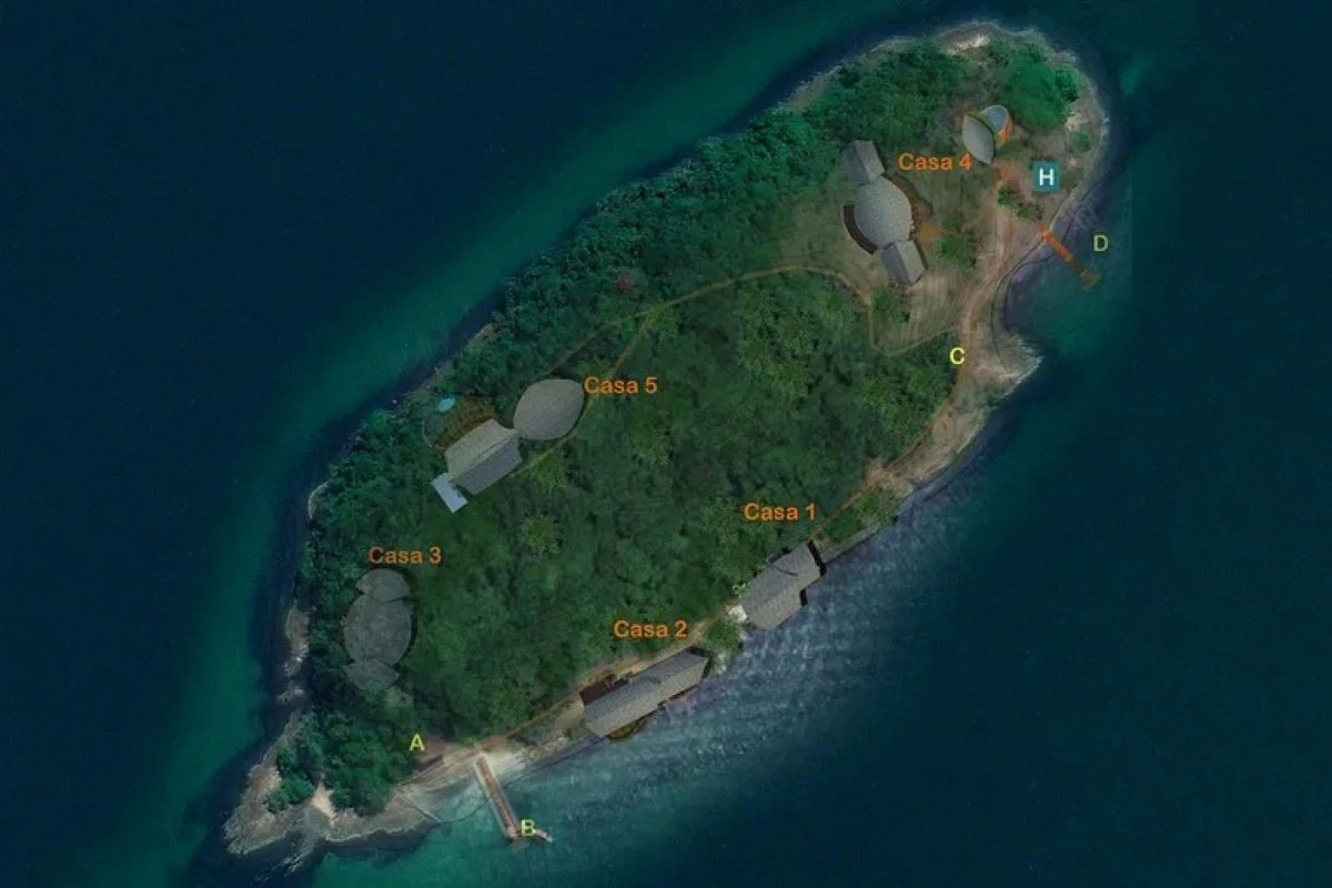 Ilha de José André, que pertence ao advogado Willer Tomaz Ilha de José André, que pertence ao advogado Willer Tomaz