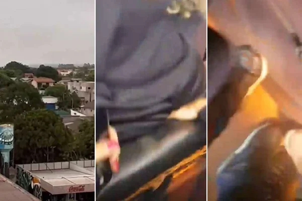 Vídeo: balão se choca contra paredão rochoso em passeio na Chapada