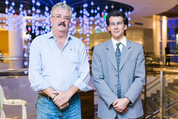 Eladio Canaes e Mauricio Gomes Eladio Canaes e Mauricio Gomes