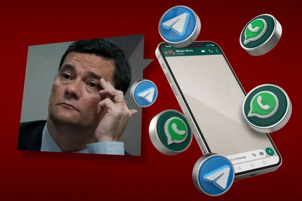 Militantes tentam bombar Moro no WhatsApp e Telegram, mas faltam memes