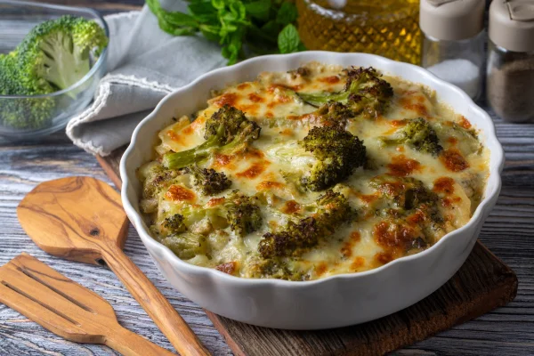 Aprenda uma receita saborosa de legumes gratinados cremosos