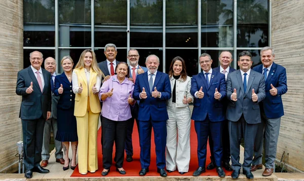 Lula encontro com governadores