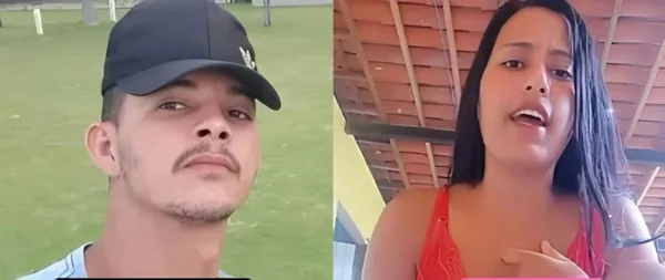 homem de boné ao lado de mulher