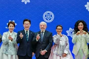 Presidente da República, Luiz Inácio Lula da Silva, e a Primeira-Dama da República, Janja Lula da Silva, durante banquete de Estado oferecido pelo Presidente da República da Coreia, Lee Jae-myung, e pela senhora Kim Hea Kyung, em sua homenagem Presidente da República, Luiz Inácio Lula da Silva, e a Primeira-Dama da República, Janja Lula da Silva, durante banquete de Estado oferecido pelo Presidente da República da Coreia, Lee Jae-myung, e pela senhora Kim Hea Kyung, em sua homenagem