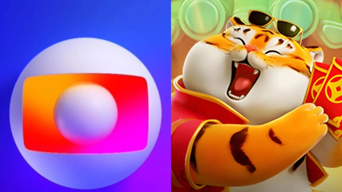 Logo da TV Globo em uma tela de televisão Logo da TV Globo em uma tela de televisão