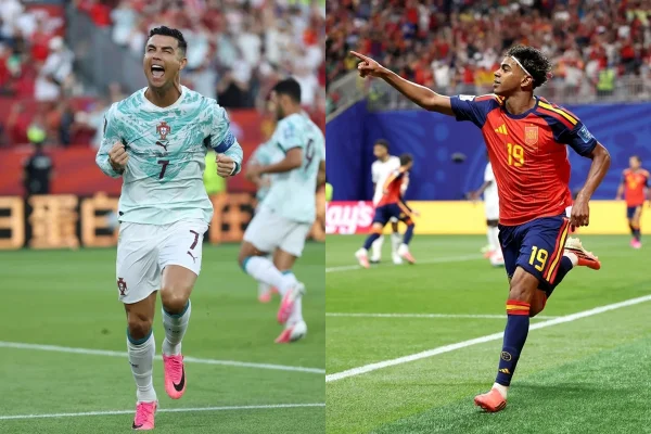 Copa: com Cristiano e Yamal, Portugal e Espanha divulgam escalações