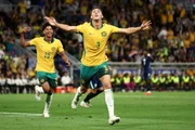 Circati fez o primeiro gol da Austrália Circati fez o primeiro gol da Austrália