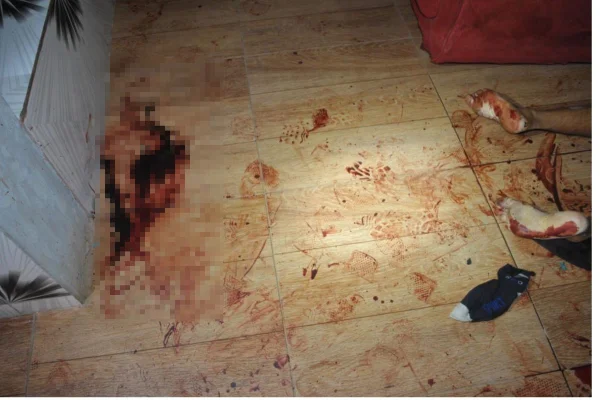 Suspeito de matar homem com 20 facadas é deixá-lo em poça de sangue é preso