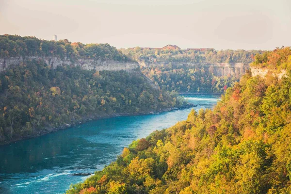 Lago Ontario, na fronteira entre Canadá e EUA - Metrópoles