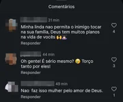 Fãs invadiram a última publicação de Jheny Santucci após ela confirmar o rompimento Fãs invadiram a última publicação de Jheny Santucci após ela confirmar o rompimento
