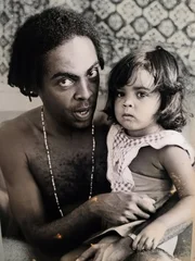 Gilberto Gil compartilha clique raro com a filha Preta Gil Gilberto Gil compartilha clique raro com a filha Preta Gil