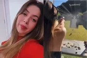 Larissa treinou tiro semanas antes de morrer