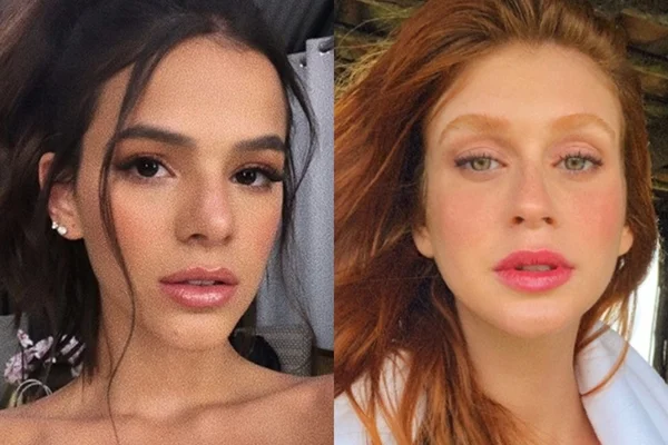 Bruna Marquezine e Marina Ruy aparecem lado a lado em foto rara