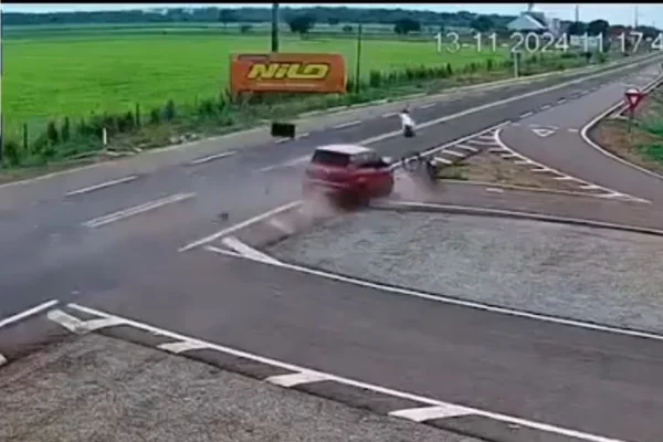 Atropelamento em rodovia