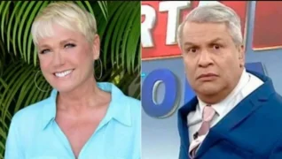 Fotos justapostas dos apresentadores Xuxa (esquerda) e Sikera Jr (direita) - Metrópoles