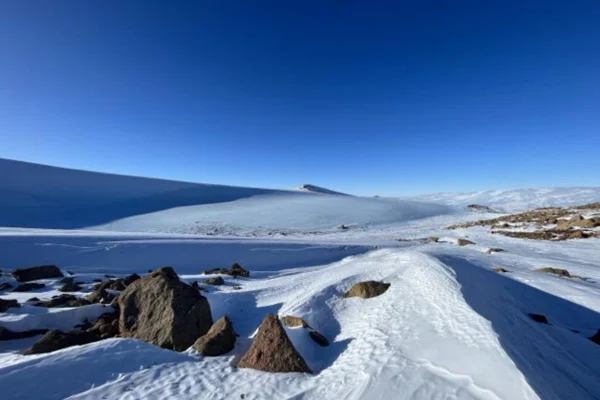 Foto de Allan Hills, Antártica