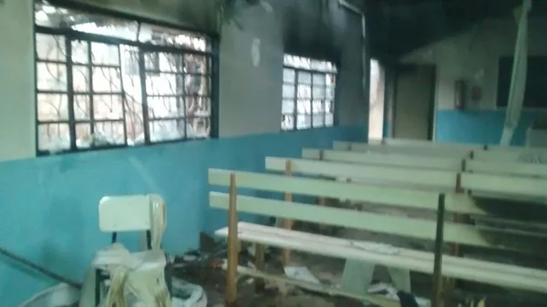 Intolerância? Incêndio destrói parte de centro espírita em Sobradinho II. Uma pessoa ficou ferida