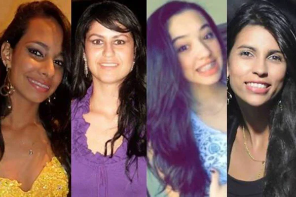 imagem colorida de mulheres vítimas do serial killer de goiânia