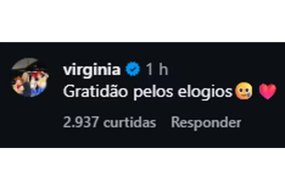 Virginia reage após falas de Craque Neto sobre término com Vini: “Gratidão” - imagem 1 Virginia reage após falas de Craque Neto sobre término com Vini: “Gratidão” - imagem 1