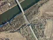 Ponte em Zolotynka, na Ucrânia, depois dos danos Ponte em Zolotynka, na Ucrânia, depois dos danos